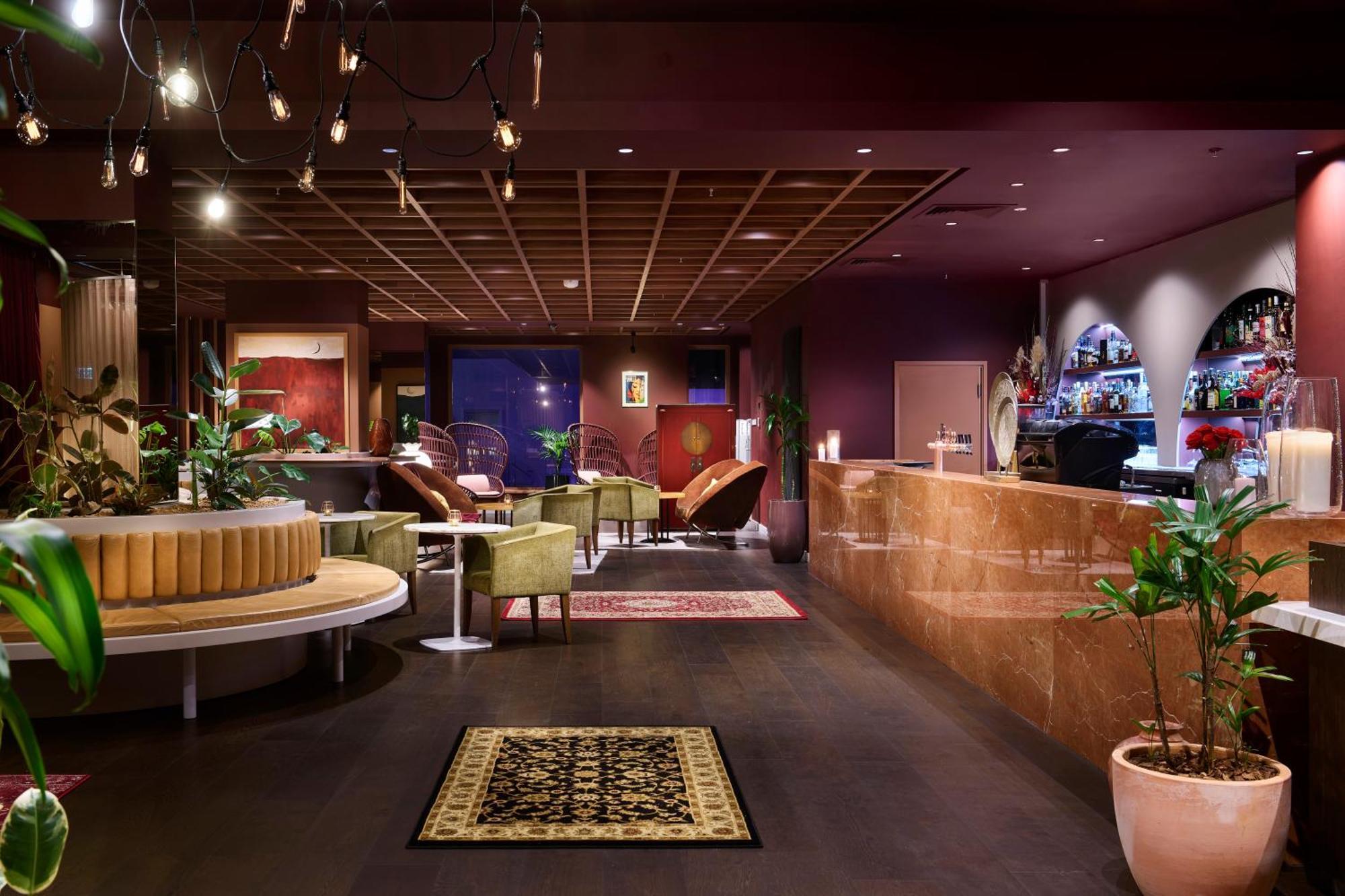 珀斯泛太平洋酒店 外观 照片 The interior of the lounge