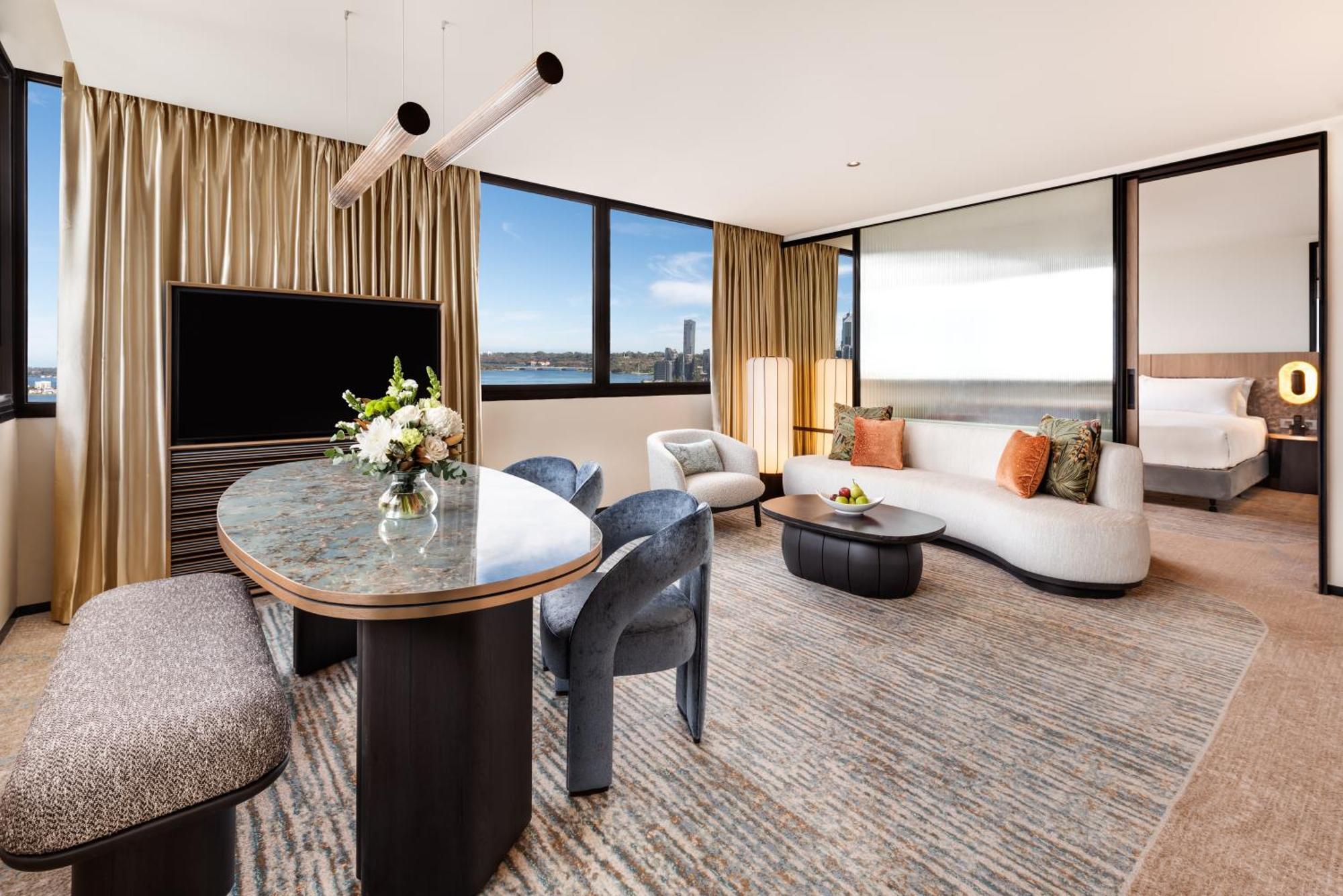 珀斯泛太平洋酒店 外观 照片 A suite at the hotel